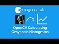 OpenCV Calculating Grayscale Histograms | PyImageSearch | OpenCV Part-7