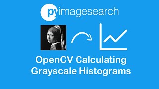 OpenCV Calculating Grayscale Histograms | PyImageSearch | OpenCV Part-7