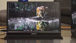 Best Portable Gaming Monitors?! Lepow Z1 Gamut Portable Monitor for Xbox, PC, PS5, Nintendo Switch