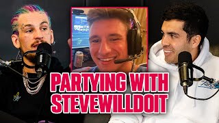 Suga Sean O'Malley On Partying With Stevewilldoit!
