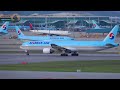 🇰🇷 400 plane takeoffs u0026 landings in 4 hrs with aircraft identification at seoul incheon airport