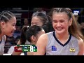 nu vs. dlsu set 3 game highlights uaap season 87 women’s volleyball feb. 16 2025