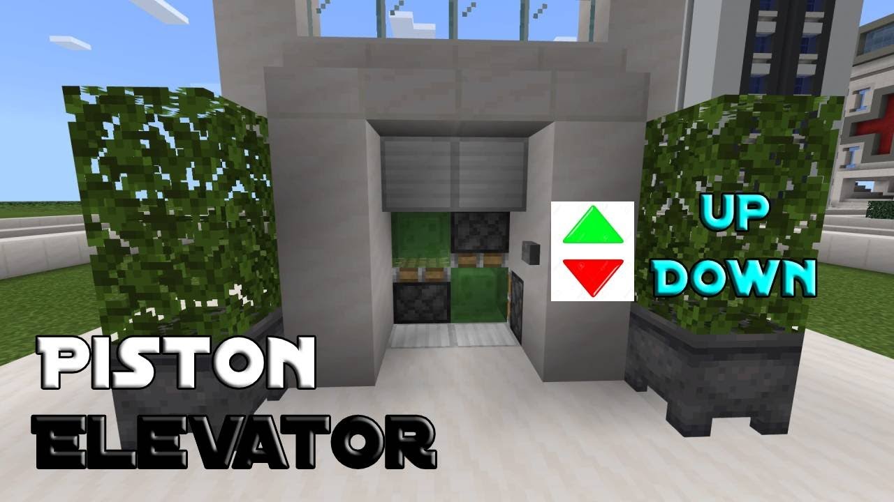 HOW TO MAKE AN ELEVATOR In Minecraft (EASY) - YouTube