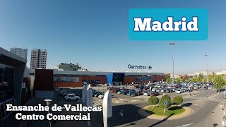 [4k] 🇪🇸Madrid walk🚶‍♀️🚶 from Avenida Ensanche de Vallecas to CC Gavia, Ikea🏢