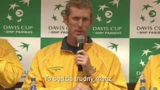 Davis Cup Polska-Australia Chris Guccione