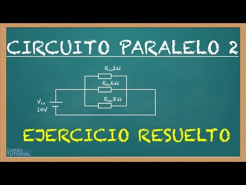 Circuito Eléctrico En PARALELO De Resistencias. Ejercicio Resuelto Con ...