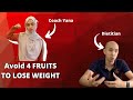 Dietitian Reacts to 4 FRUITS TO AVOID TO LOSE WEIGHT by local personal trainer & coach | #reaction