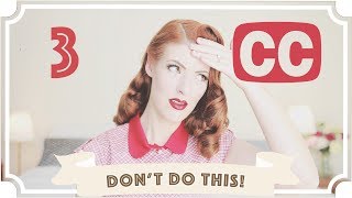 Don’t do this! // How to do captions right! [CC]