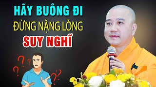 Nếu cuộc sống QUÁ MỆT MỎIthì hãy buông đi để bớt khổThầy Thích Pháp Hòa