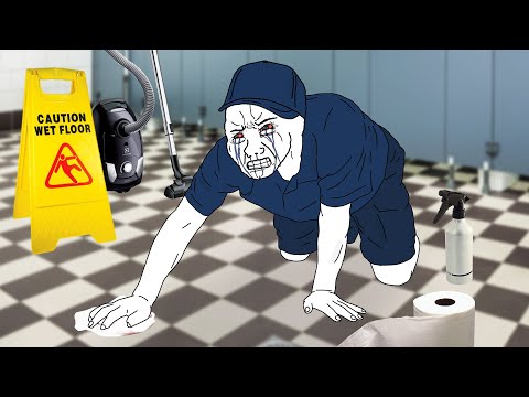Is being a janitor hard work?