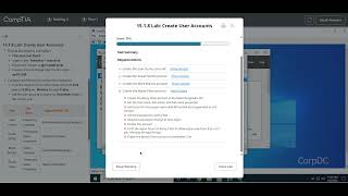 CompTIA A+ 15.1.8 - Create User Accounts (Silent Walk Through)
