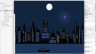 openFrameworks firework demo