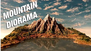Mountain Reflection diorama + Christian Message!