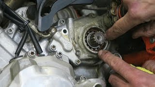 KTM Countershaft Oil Seal Replacement