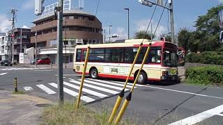 西東京バス　青梅営業所　JR東日本　青梅線　小作駅東口から営業所に回送