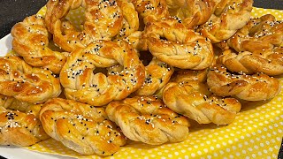 Afghani Kulche Namaki // Salty Cookies // #کلچه #نمکی  - کلچه #شور ،به شکل چوطی😆💯💯💯