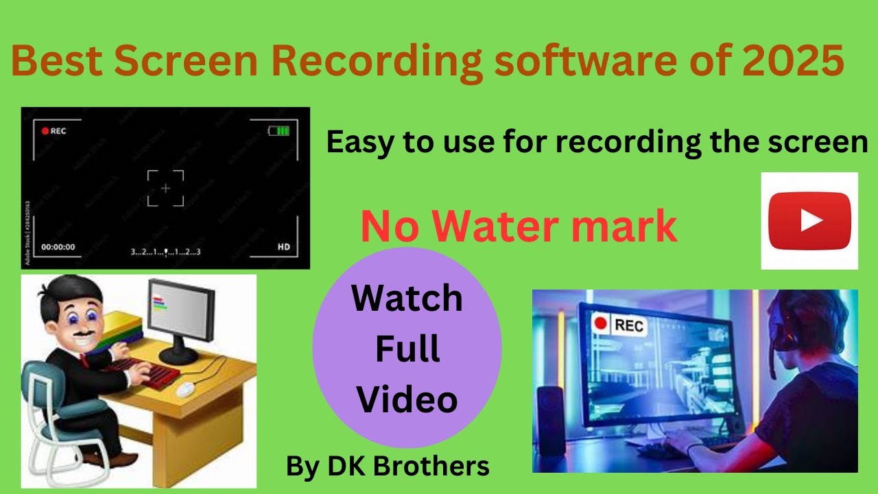 How To Make Screen Recording Videos For Youtube 2025 Best Screen