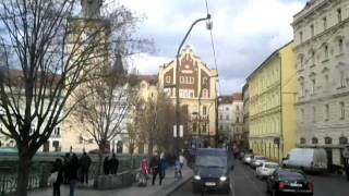 Part of the 18 tram track in Prague (Hradčanská - Svatoplukova?)