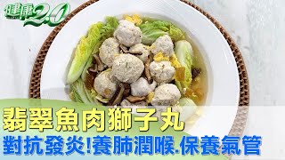 對抗發炎! 翡翠魚肉獅子丸養肺潤喉.保養氣管 健康2.0 @tvbshealth20