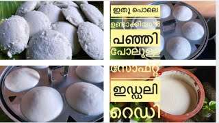 ഇഡ്ഡലി സോഫ്റ്റ് ആയില്ലെന്നു ഇനി പറയരുതേ |Soft Idli | Idli recipe in malayalam |Kushboo idli recipe