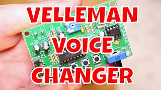 Velleman MK171 Voice Changer Review - Simple Electronics Projects for Beginners