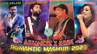 Assamese Vs Hindi । Zubeen Garg । Arijit Singh । Atif Aslam । Romantic Mashup Vol 1 By DJ CNA 2023