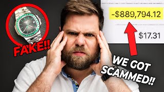 I Was SCAMMED on a $100K Watch and Unable to Pay My Employees...