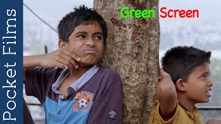 Green Screen - Hindi children short film | A tale of a young kid's learning about green screen