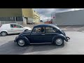 1970 volkswagen beetle fully restored.