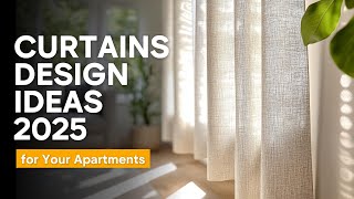 7 Best Curtains for Living Room 2025 - Modern Home Decor Trends For Apartment #apartment #curtain