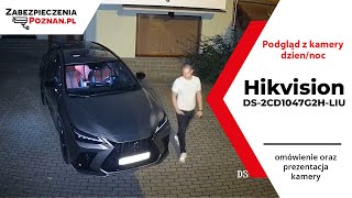 Test kamery Hikvision DS-2CD1047G2H-LIU 4Mpx Smart Hybrid Light MD 2.0 - Zabezpieczenia Poznań