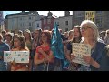 oxford parents for future speaking at climatestrike oxford