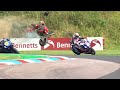 2024 Bennetts British Superbike Championship: Andrew Irwin's race one crash