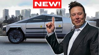 Elon Musk JUST REVEALED New Updates On The Tesla Cybertruck!
