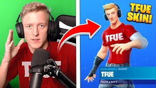FAMOUS FORTNITE STREAMERS VS THEIR FORTNITE SKINS! (must watch!)