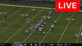 NFL LIVE🔴Tennessee Titans vs.Indianapolis Colts|Week 16 NFL Full Game-22nd December 2024-NFL 25