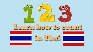 Learn how to count from 1-10 in Thai ( Thailand )