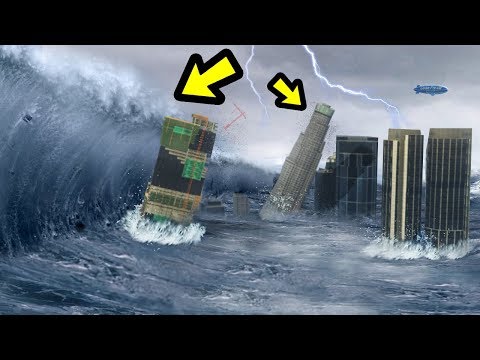 GTA 5 - The BIGGEST Tsunami EVER!! GTA 5 - The BIGGEST Tsunami EVER!!