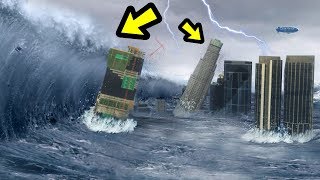 GTA 5 - The BIGGEST Tsunami EVER!!