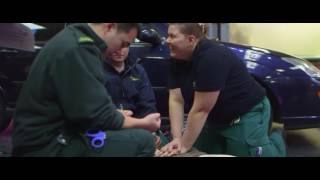 Studying to become a paramedic
