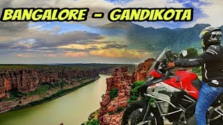 Bengaluru - Gandikota Bike Trip  | Grand canyon of India #kannadavlogs #Bangalore