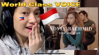 Reaction video.See You On Wednesday   Novia Bachmid   This Mountain  Faouzia Cover Live Session