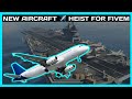 QBCore New Aircraft ✈️ HEIST *FREE* | FiveM Roleplay Scripts | FiveM Tutorial 2023 | MJ DEVELOPMENT