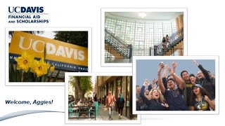 UC Davis Financial Aid and Scholarships Intro to MyAwards 2023