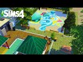 Growing Together: Pack/Splash Pad Park🪁| The Sims 4 Speed Build No CC