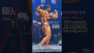 Chinese bodybuilder free posing @ 2024 DMS pro qualifier