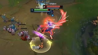 Irelia vs Kayle Level 1