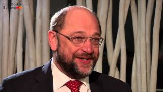 Interview - Martin Schulz, Präsident des Europa-Parlaments