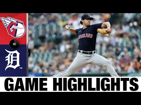 Guardians Vs. Tigers Game Highlights (8/9/22) | MLB Highlights ...