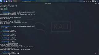EP6 PT1 - Building a Python PortScanner || Hacking Tools || Offensive Python for Ethical Hackers